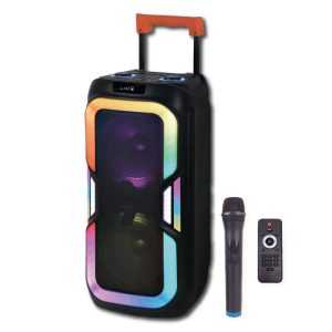 Parlante amplificado 10" AmericanStar. bluetooth, batería recargable