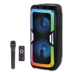 Parlante amplificado 12" AmericanStar. bluetooth, batería recargable